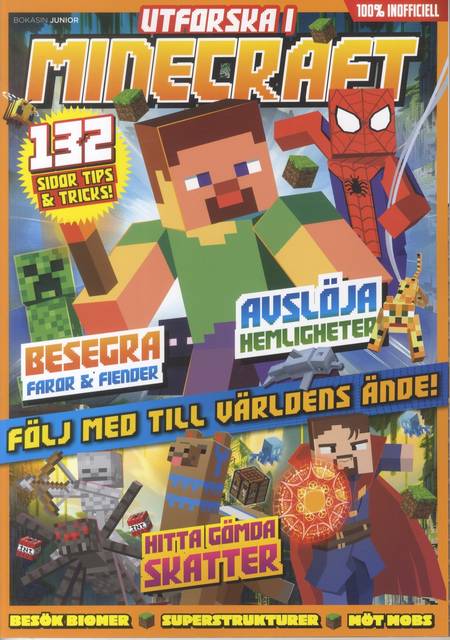 Tidningen Bokasin Junior Minecraft #49