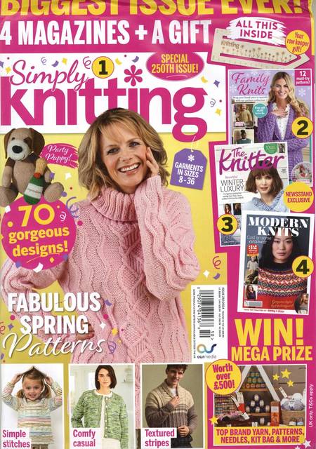 Tidningen Simply Knitting #4