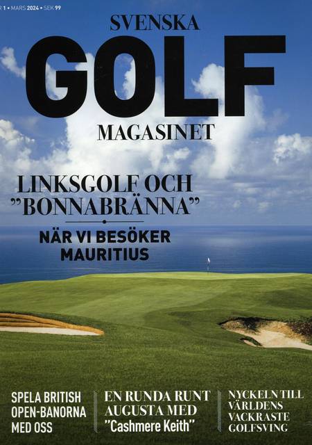 Tidningen Svenska Golfmagasinet #1