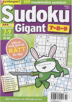 TS Sudoku 7-8-9 Gigant #80