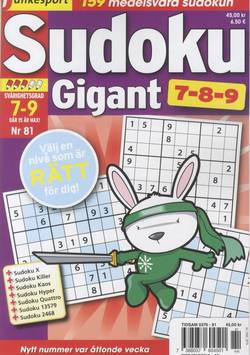 TS Sudoku 7-8-9 Gigant #81