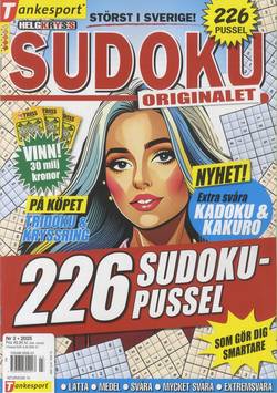 Helg Kryss-Sudoku #3