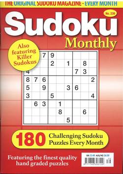 Sudoku Monthly #1