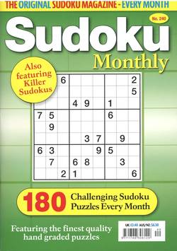 Sudoku Monthly #2