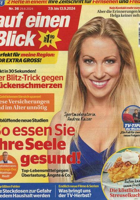 Tidningen Auf Einen Blick