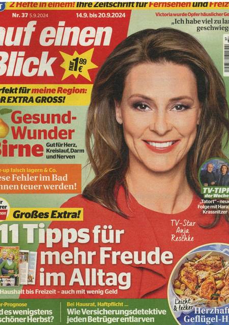 Tidningen Auf Einen Blick