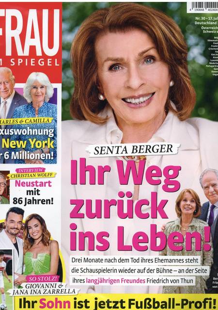 Tidningen Frau Im Spiegel