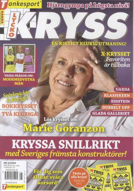 Tidningen Lyckokryss #8