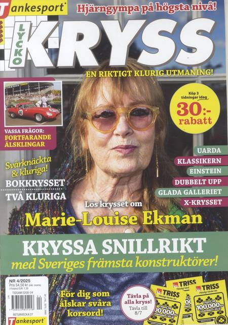 Tidningen Lyckokryss