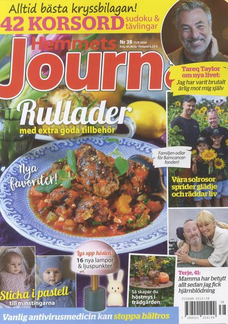 Tidningen Hemmets Journal #38