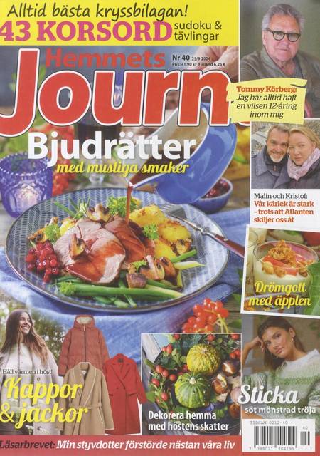 Tidningen Hemmets Journal #40