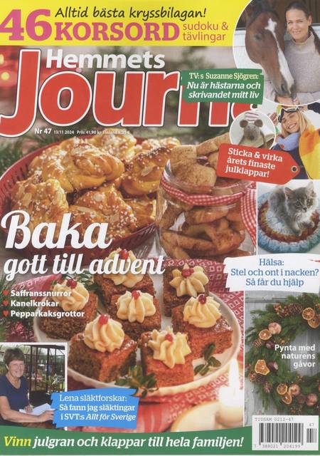 Tidningen Hemmets Journal #47