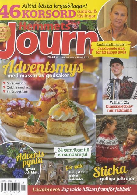 Tidningen Hemmets Journal #48