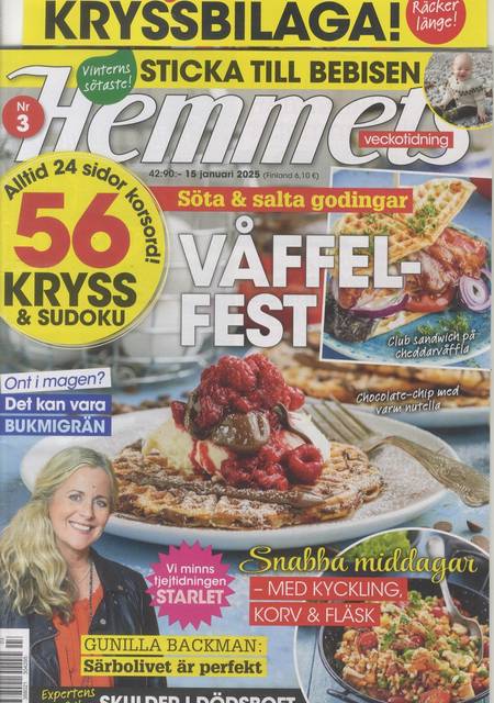 Tidningen Hemmets Veckotidning #3