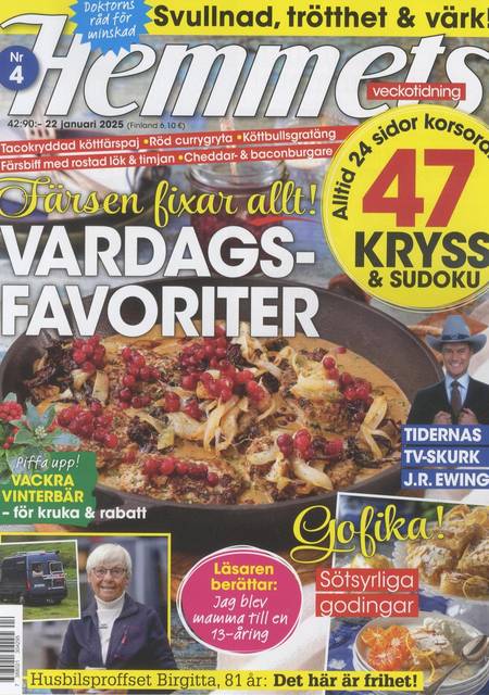 Tidningen Hemmets Veckotidning #4