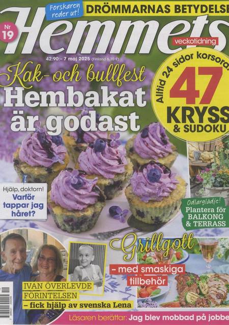 Tidningen Hemmets Veckotidning #19