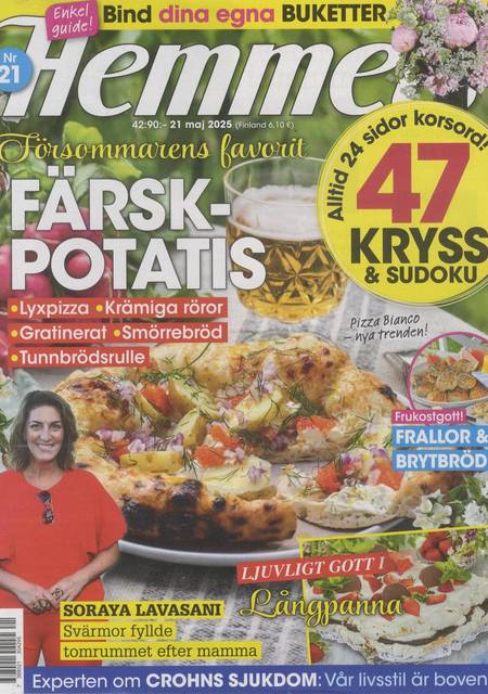 Tidningen Hemmets Veckotidning #21