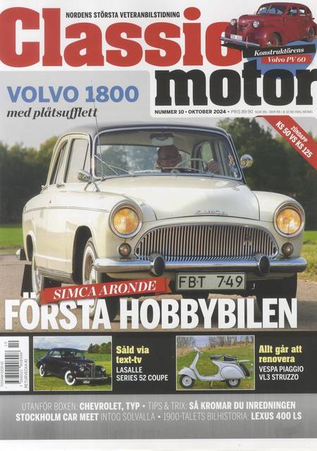 Tidningen Classic Motor #10