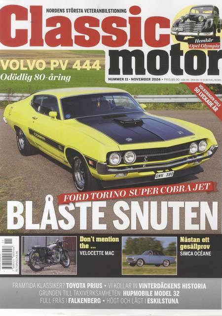 Tidningen Classic Motor