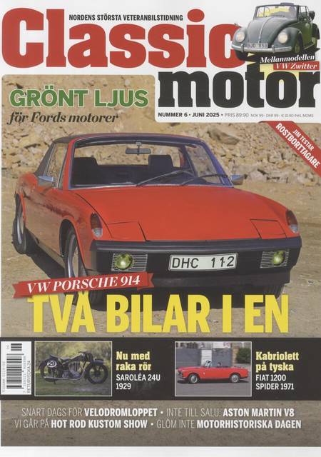 Tidningen Classic Motor #6