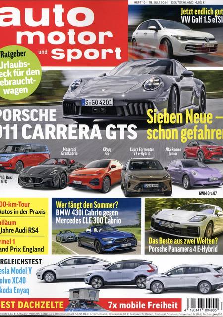 Tidningen Auto Motor & Sport (DE)