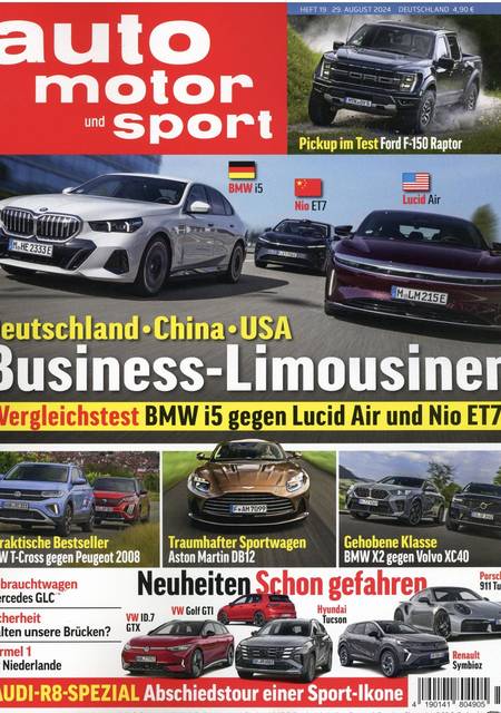 Tidningen Auto Motor & Sport (DE) #19