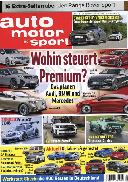 Tidningen Auto Motor & Sport (DE) #21