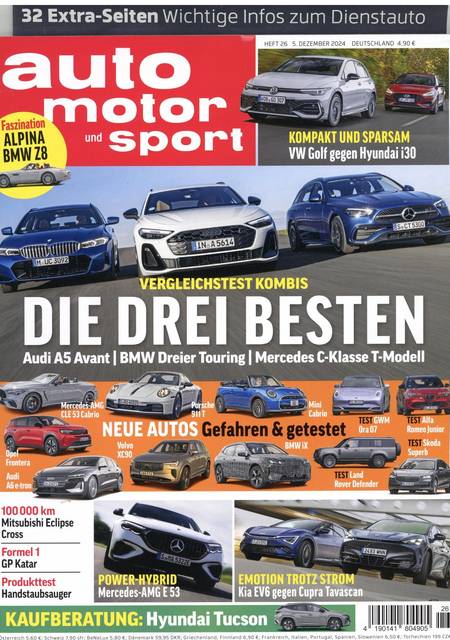 Tidningen Auto Motor & Sport (DE)