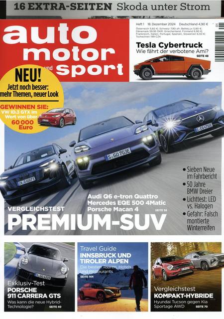 Tidningen Auto Motor & Sport (DE)