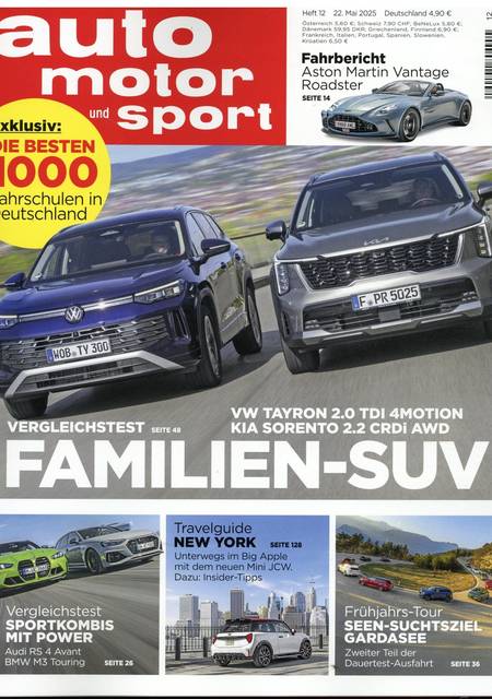 Tidningen Auto Motor & Sport (DE)
