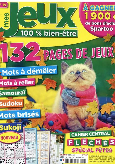 Tidningen Mes Jeux 100% BienEtre #4