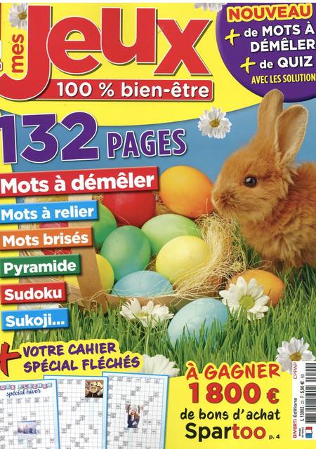 Tidningen Mes Jeux 100% BienEtre #1