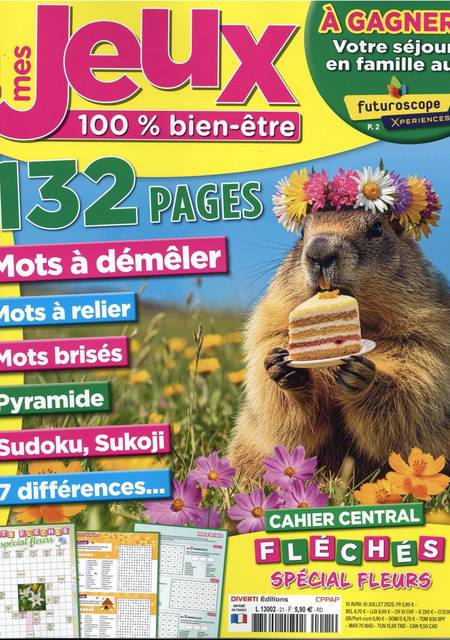 Tidningen Mes Jeux 100% BienEtre #2