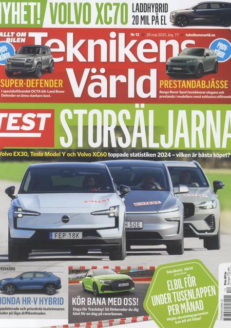 Tidningen Teknikens Värld #12