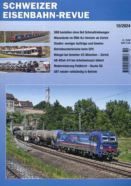 Tidningen Schweitzer Eisenbahn #10