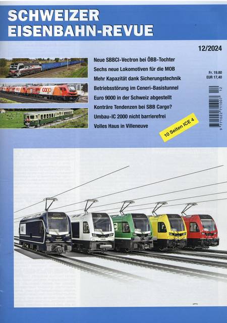 Tidningen Schweitzer Eisenbahn #12