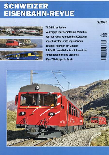 Tidningen Schweitzer Eisenbahn #2