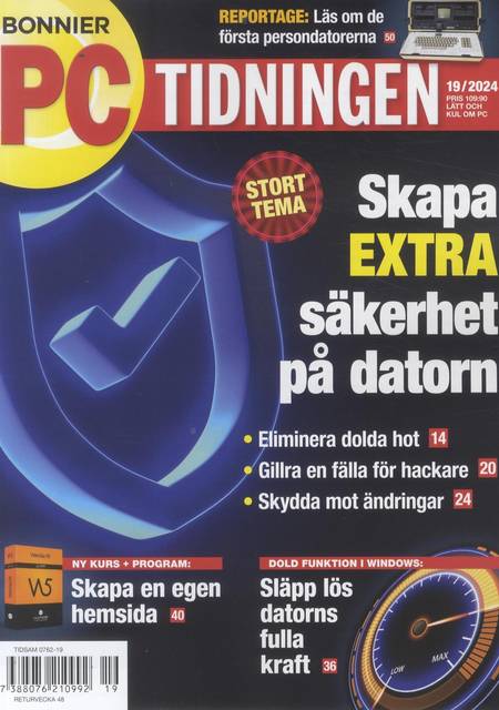 Tidningen Bonnier PC Tidningen #19