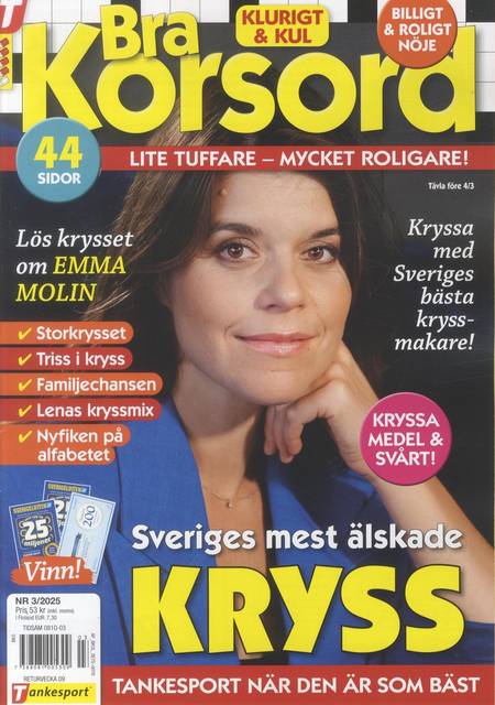 Tidningen Bra Korsord #3