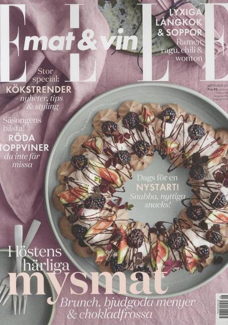 Tidningen Elle Mat & Vin #6