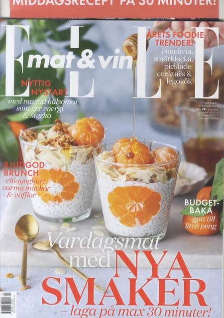 Tidningen Elle Mat & Vin #1