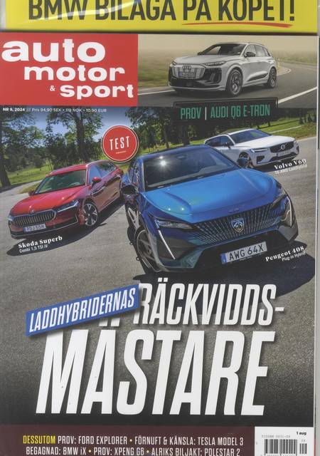 Tidningen Auto Motor & Sport