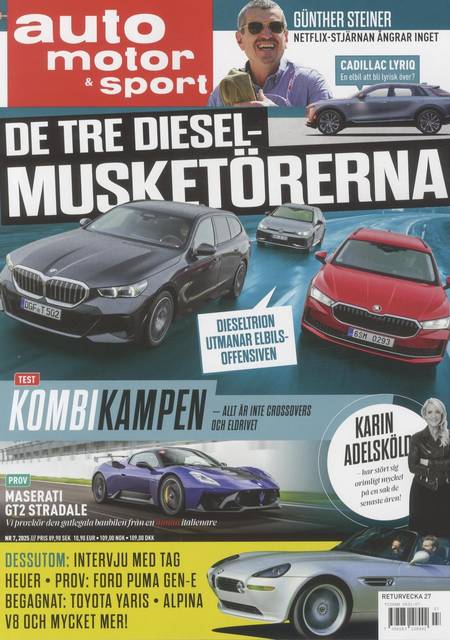 Tidningen Auto Motor & Sport