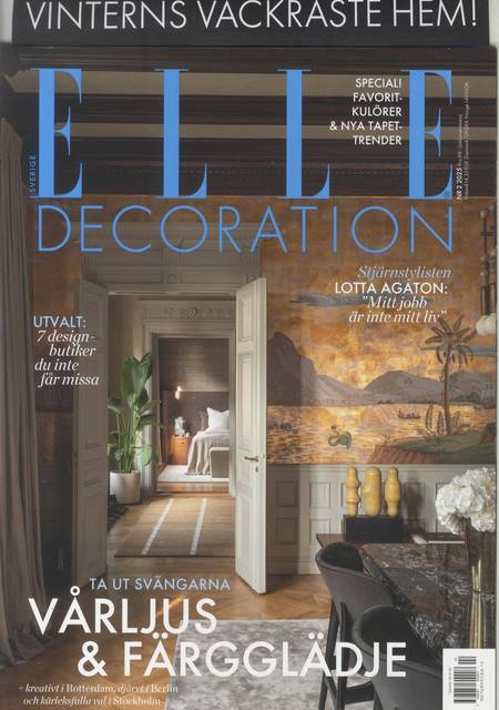 Tidningen Elle Decoration