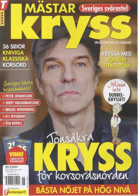 Tidningen Mästar-Kryss #6