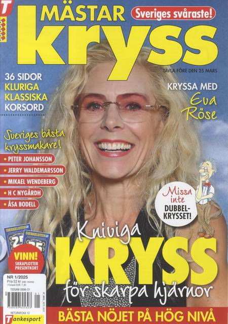 Tidningen Mästar-Kryss #1