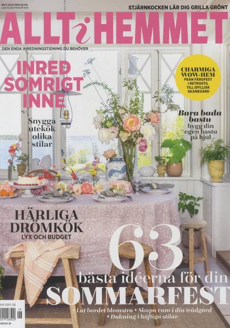 Tidningen Allt I Hemmet #6