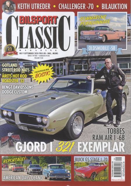 Tidningen Bilsport Classic