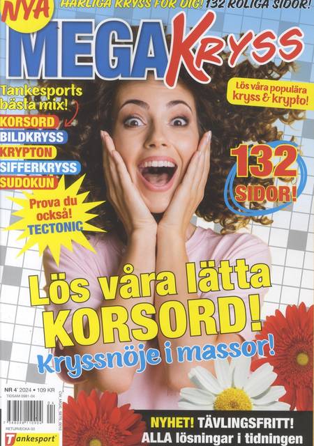 Tidningen Mega Kryss #4