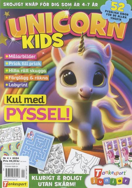 Tidningen Unicorn Kids #4